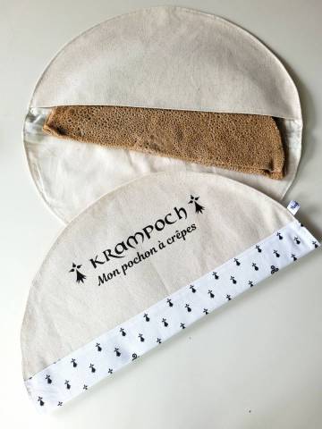 Krampoch® sac de conservation des crêpes blanc