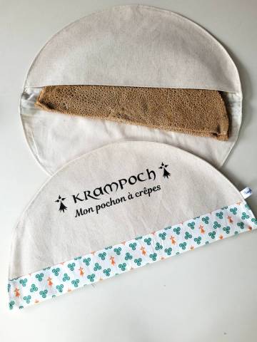Krampoch® sac de conservation des crêpes vert