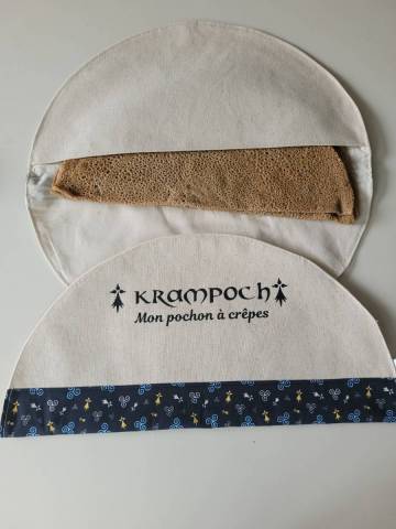 Krampoch® sac de conservation des crêpes bleu jaune