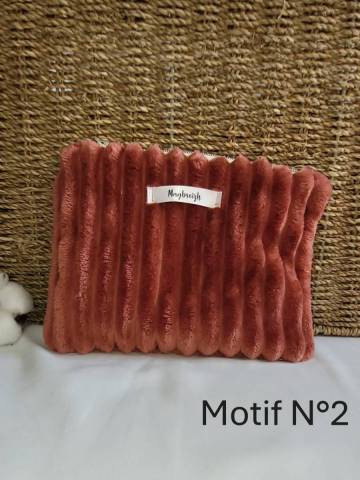 Pochette plate rouille
