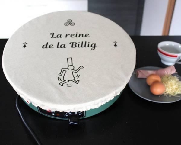 Protège billig XXL- housse pour crêpière La reine de la billig