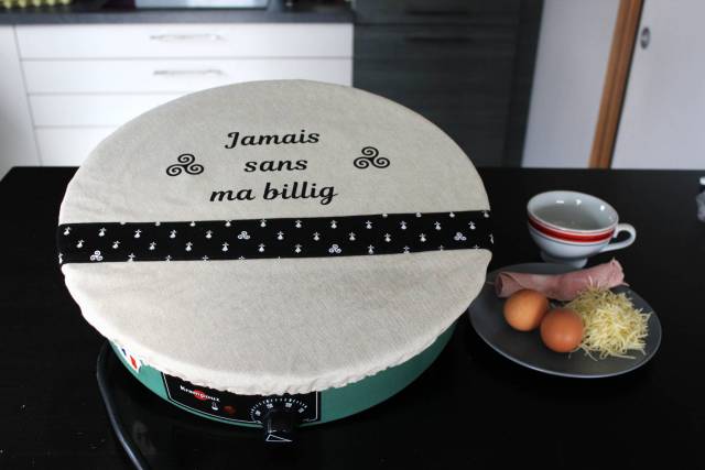 Protège billig - housse pour crêpière Gwen Ha Du