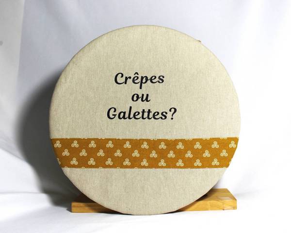 La charlotte couvre plat de crêpes Triskel moutarde