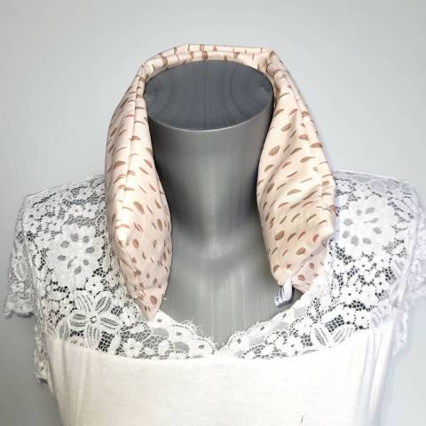 Bouillotte sèche Graines de lin Bio - coton bio rose