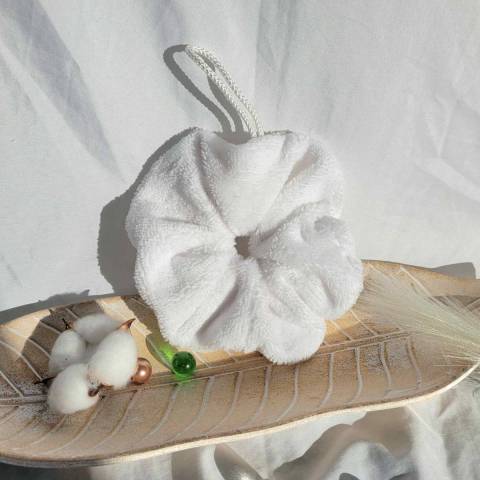 Fleur de douche blanc