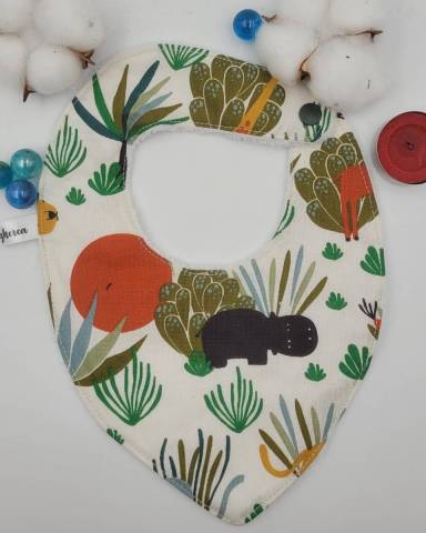 Bavoir Bandana pour B�b� �Hippo Cr�ation Artisanale Bretonne